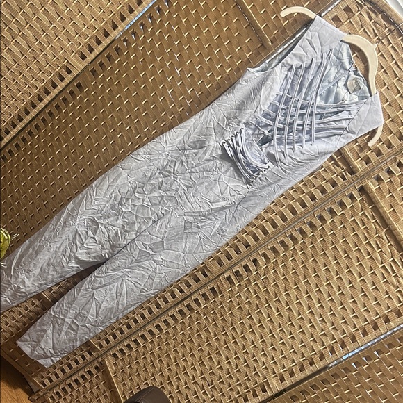 ASOS Light Blue Sleeveless Jumpsuit 2 - Picture 4 of 8